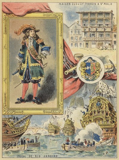 Rene Duguay-Trouin, 1673-1736 by French School